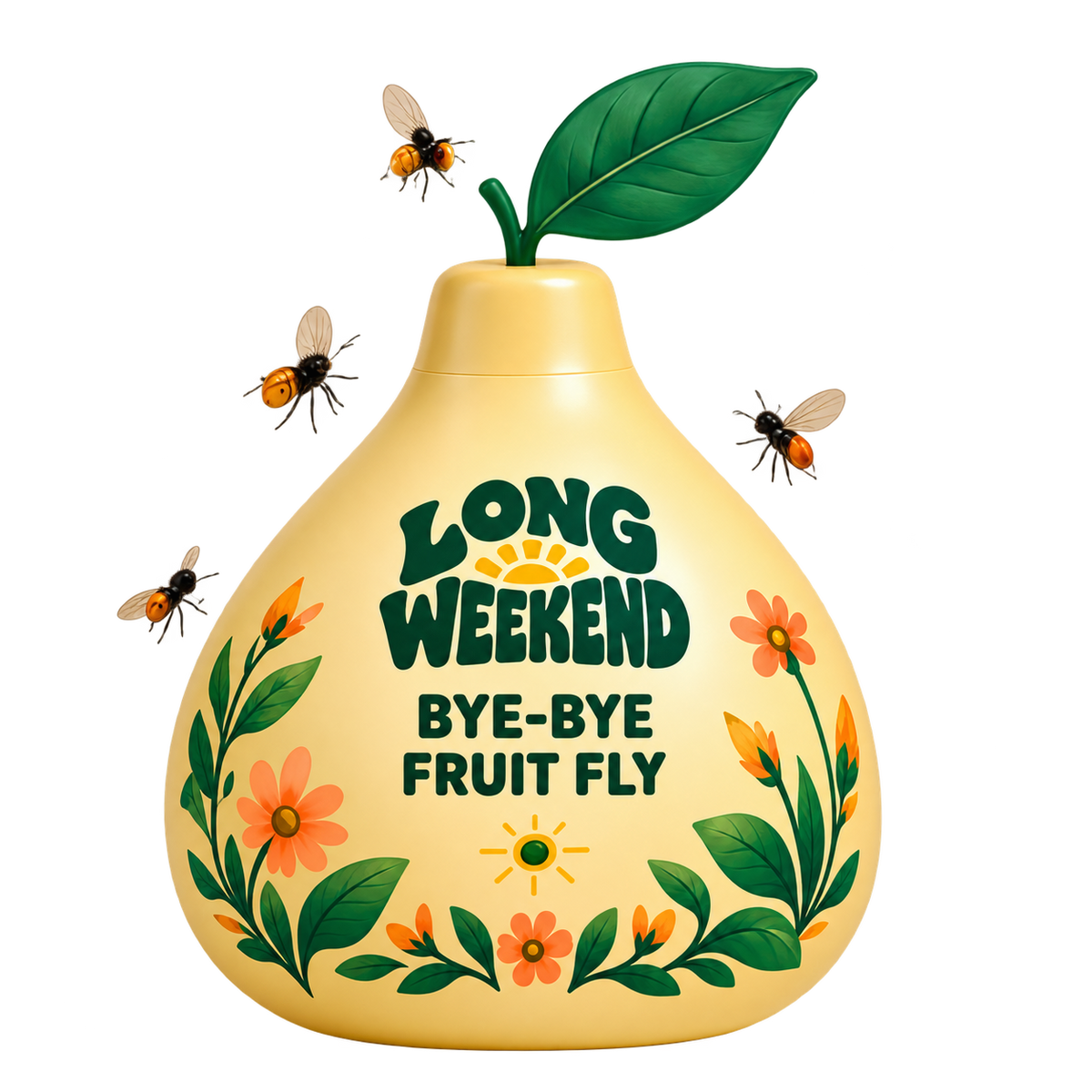 Long Weekend Fruit Fly Trap