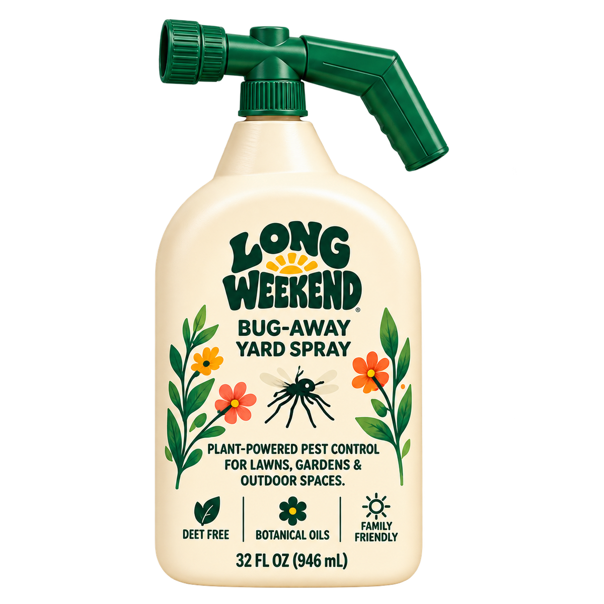 Long Weekend Bug-Away Yard Spray